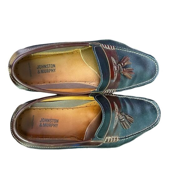 Johnston and Murthy Aragon kilter tassel loafers size 11.5 excellent condition